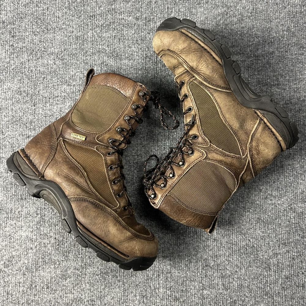 Danner Pronghorn LT GTX Boots Mens Size 9.5 D Brown Leather Hunting Hiking